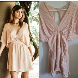 New Pink Rayon Dress